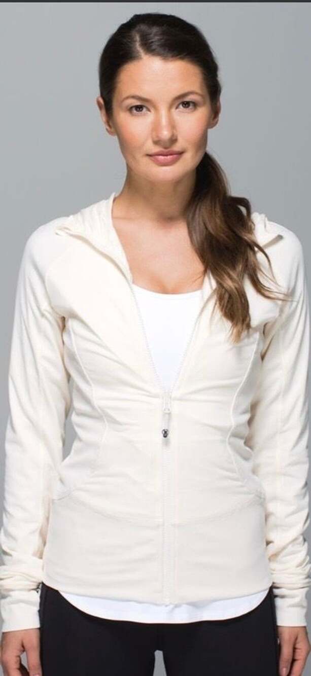 Lululemon Define Hooded Jacket White